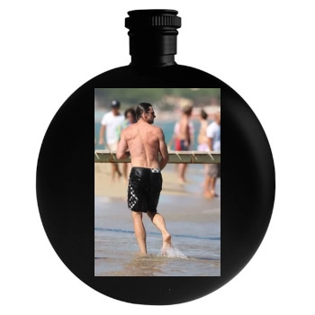 Hugh Jackman Round Flask