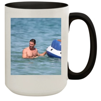 Hugh Jackman 15oz Colored Inner & Handle Mug