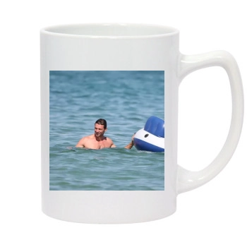 Hugh Jackman 14oz White Statesman Mug