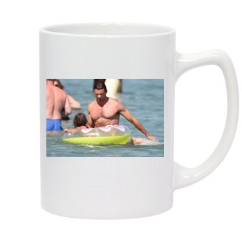 Hugh Jackman 14oz White Statesman Mug