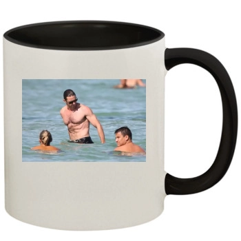 Hugh Jackman 11oz Colored Inner & Handle Mug