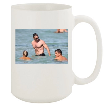 Hugh Jackman 15oz White Mug