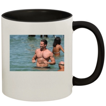 Hugh Jackman 11oz Colored Inner & Handle Mug