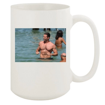 Hugh Jackman 15oz White Mug