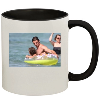 Hugh Jackman 11oz Colored Inner & Handle Mug