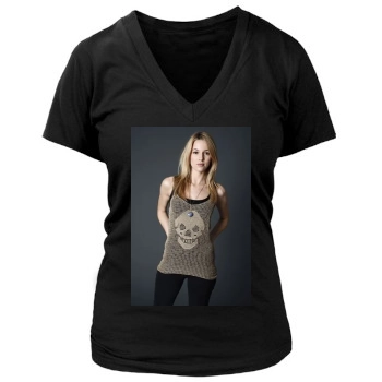 Alona Tal Women's Deep V-Neck TShirt