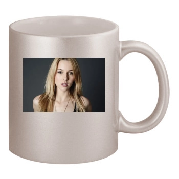 Alona Tal 11oz Metallic Silver Mug