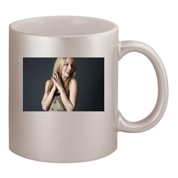 Alona Tal 11oz Metallic Silver Mug