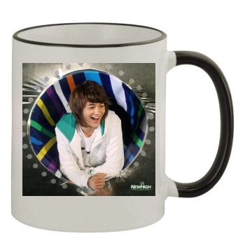 SHINee 11oz Colored Rim & Handle Mug