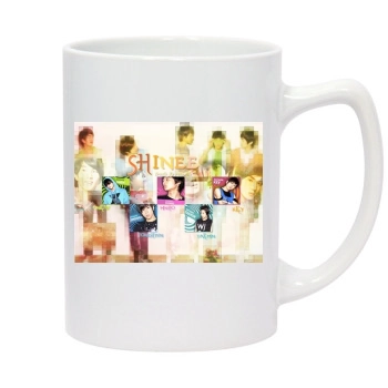 SHINee 14oz White Statesman Mug