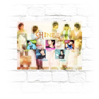 SHINee Metal Wall Art