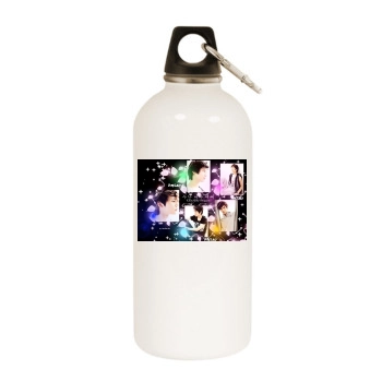 SHINee White Water Bottle With Carabiner