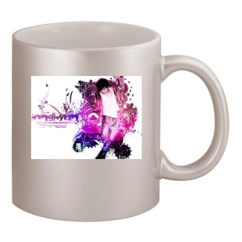 SHINee 11oz Metallic Silver Mug