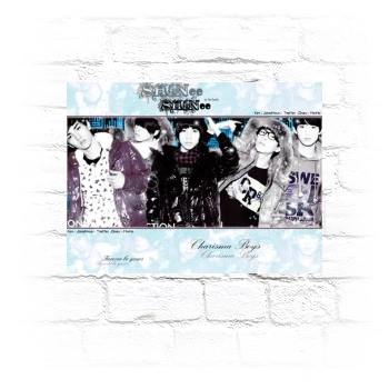 SHINee Metal Wall Art