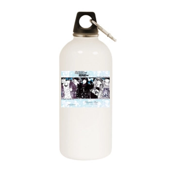 SHINee White Water Bottle With Carabiner