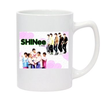 SHINee 14oz White Statesman Mug