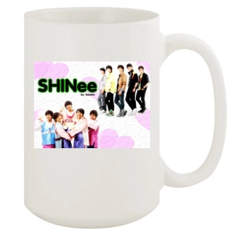 SHINee 15oz White Mug