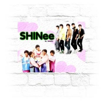 SHINee Metal Wall Art