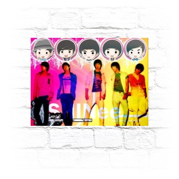 SHINee Metal Wall Art