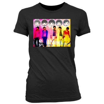 SHINee Women's Junior Cut Crewneck T-Shirt