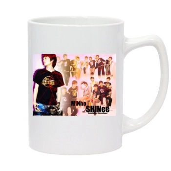 SHINee 14oz White Statesman Mug