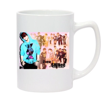 SHINee 14oz White Statesman Mug