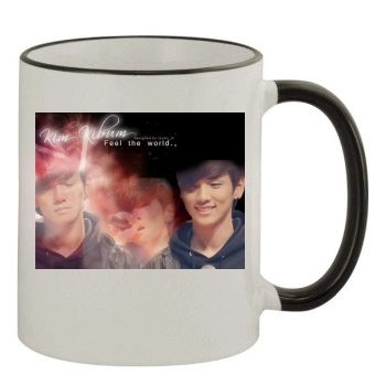 SHINee 11oz Colored Rim & Handle Mug