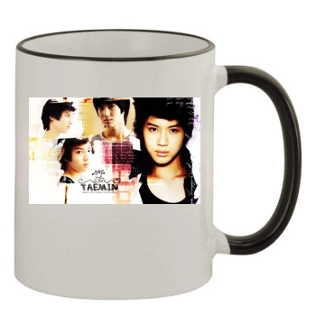 SHINee 11oz Colored Rim & Handle Mug