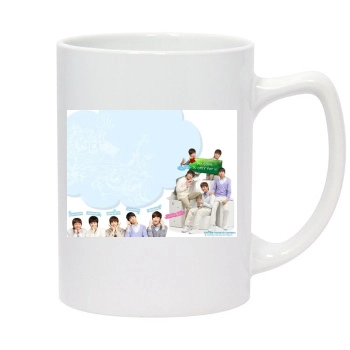 SHINee 14oz White Statesman Mug