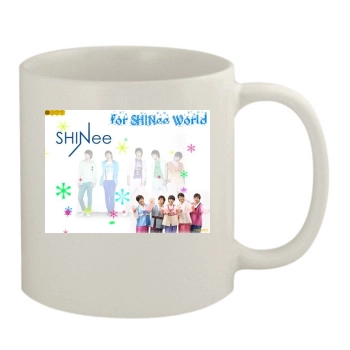 SHINee 11oz White Mug