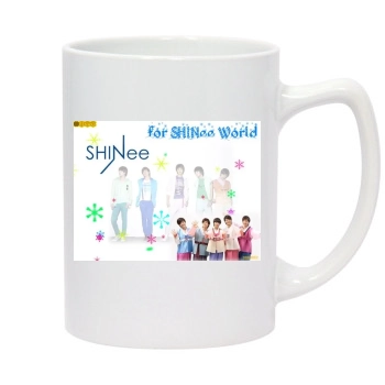 SHINee 14oz White Statesman Mug