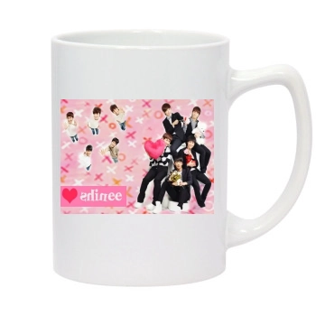 SHINee 14oz White Statesman Mug