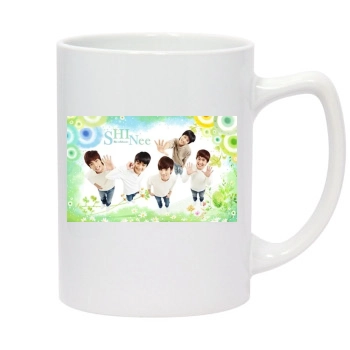 SHINee 14oz White Statesman Mug