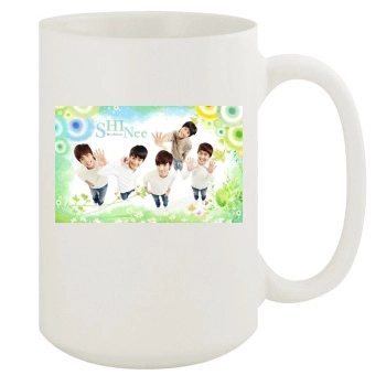 SHINee 15oz White Mug