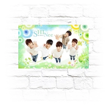 SHINee Metal Wall Art