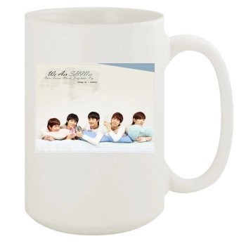 SHINee 15oz White Mug