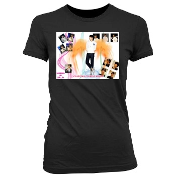 SHINee Women's Junior Cut Crewneck T-Shirt