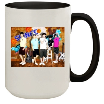 SHINee 15oz Colored Inner & Handle Mug