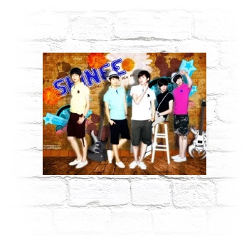 SHINee Metal Wall Art