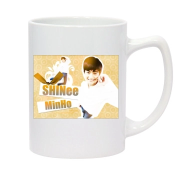 SHINee 14oz White Statesman Mug