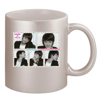 SHINee 11oz Metallic Silver Mug