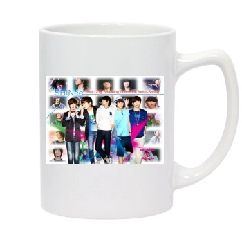 SHINee 14oz White Statesman Mug