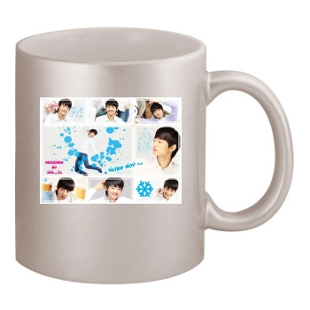 SHINee 11oz Metallic Silver Mug