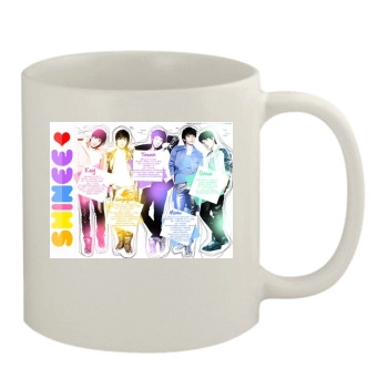 SHINee 11oz White Mug