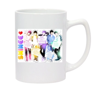 SHINee 14oz White Statesman Mug