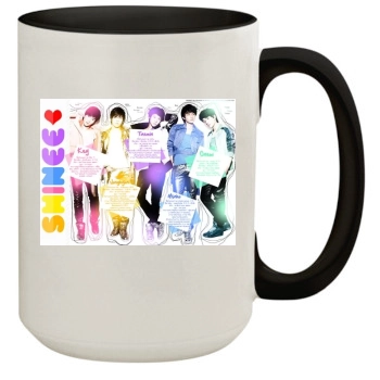 SHINee 15oz Colored Inner & Handle Mug