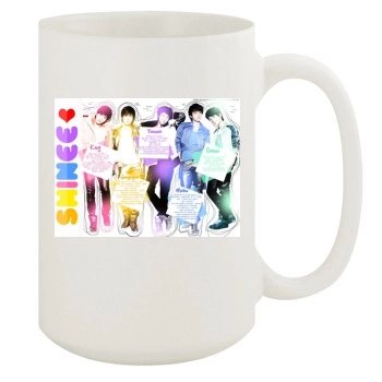 SHINee 15oz White Mug