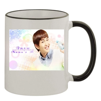 SHINee 11oz Colored Rim & Handle Mug