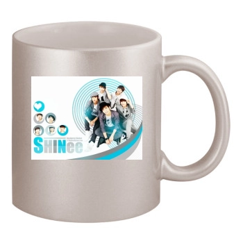 SHINee 11oz Metallic Silver Mug