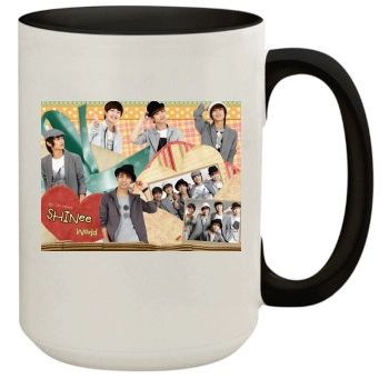 SHINee 15oz Colored Inner & Handle Mug